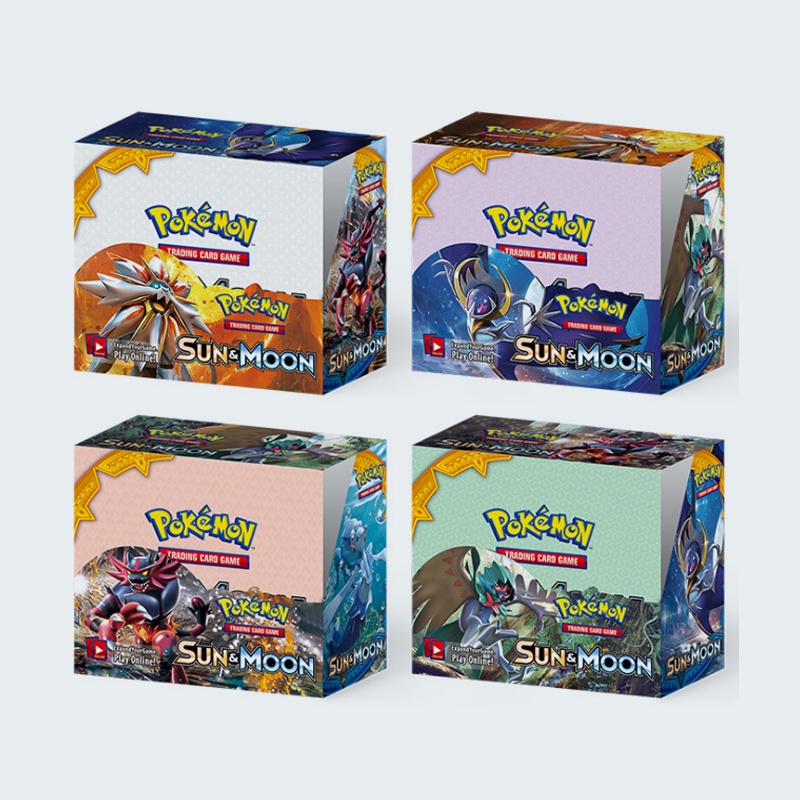 324Pcs Pokemon TCG: Sun & Moon Bonds Booster Box Trading Card Game