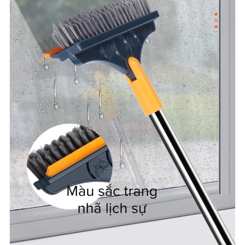 CHỔI CHÀ SÀN THÔNG MINH 2 trong 1 xoay 120 độ mới 2022