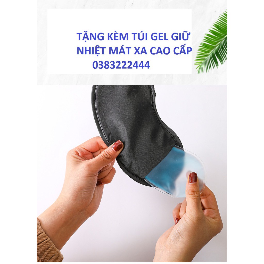 Tặng kèm túi gel mát xa gữ nhiệt cao cấp, bịt mắt ngủ blackpink cao cấp loại dày đẹp, được chọn mẫu
