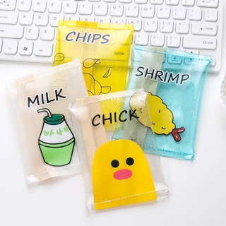 VÍ MINI ĐỰNG TIỀN HÌNH GÓI BÁNH, GÓI ĐỒ ĂN
