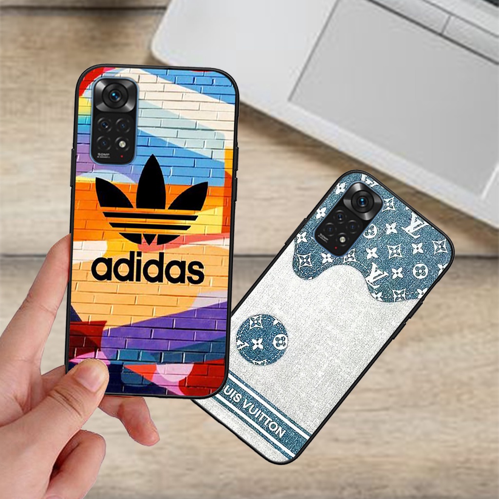 Ốp Redmi Note 11 4G / Note 11S / Note 11 Pro 5G / Note 11s 5G in hình thương hiệu thời trang thể thao sang trọng