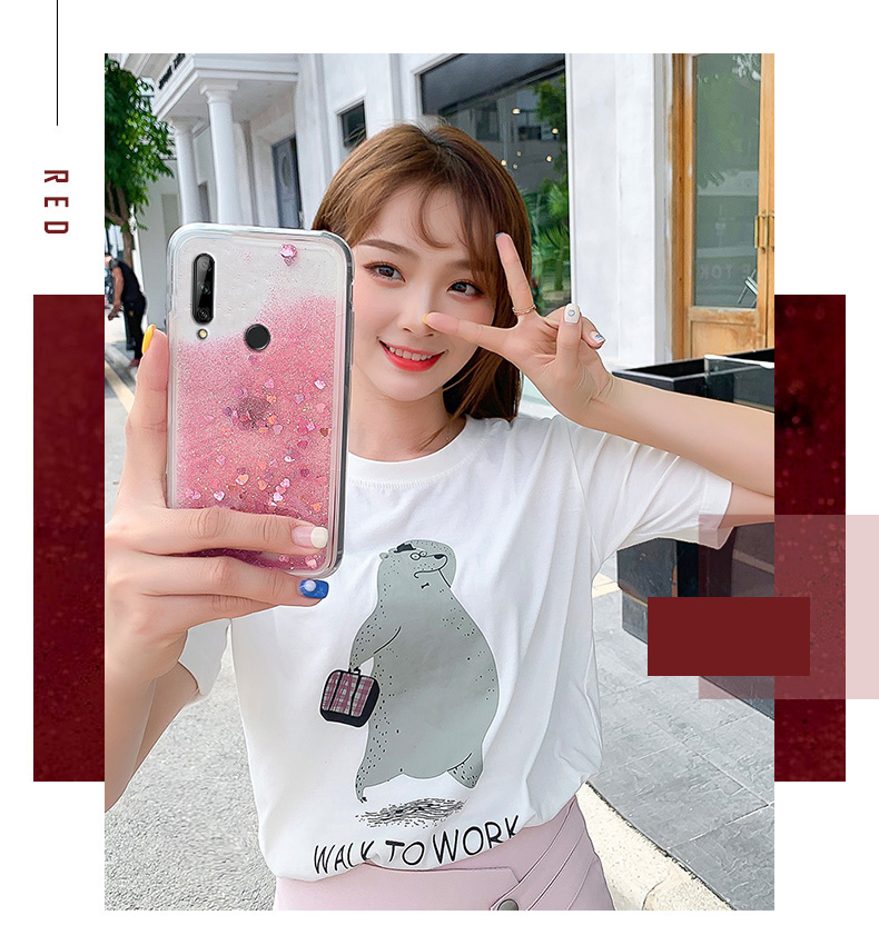 Ốp điện thoại mềm phối kim tuyến chảy cho Huawei Nova 2i 2S 2Plus 2Lite 3 3i 3e 4 4e 5 5Pro 5T
