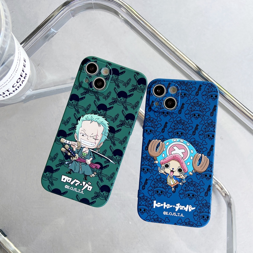 Ốp Điện Thoại In Họa Tiết One Piece Cho for iPhone13 for iPhone12 11ProMax 13Pro Max Xs