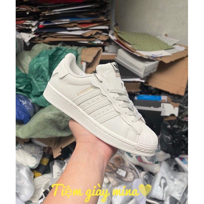 Giày adidas sò kem siêu cấp , sneaker thethao nam nữ buộc dây quảng châu