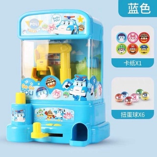 Máy Gắp Thú, Trứng Mini Phiên Bản Poly & Amber đội cứu hộ poly car