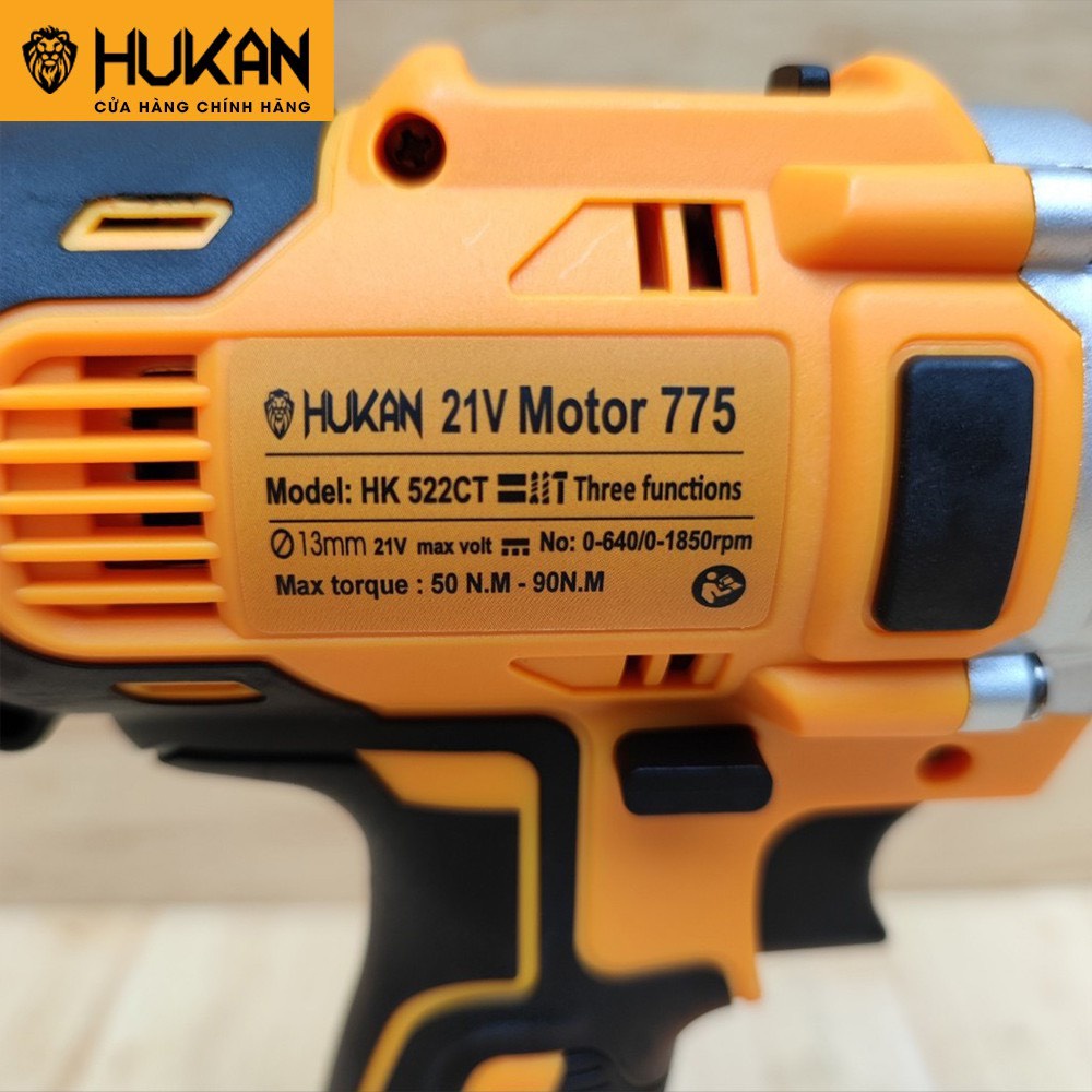 Máy Khoan Pin 3 Chức Năng HUKAN HK522CT chính hãng thương hiệu Mỹ.