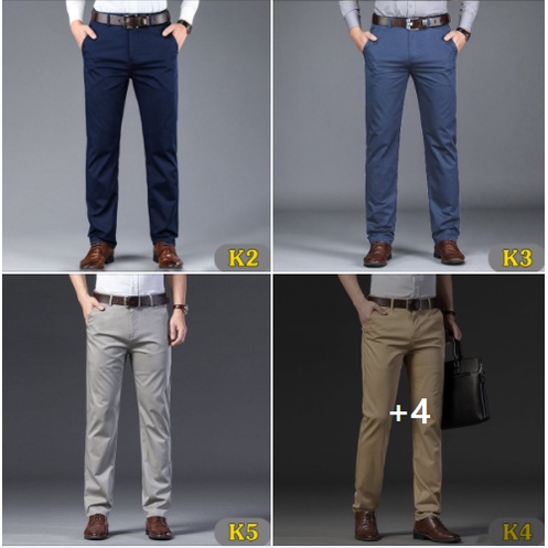 Quần KaKi Công Sở. Co Giãn, Mềm, Mịn, Đẹp. Ko Nhăn