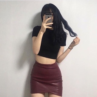 ÁO CROPTOP BASIC TAY NGẮN [GEMI SHOP]