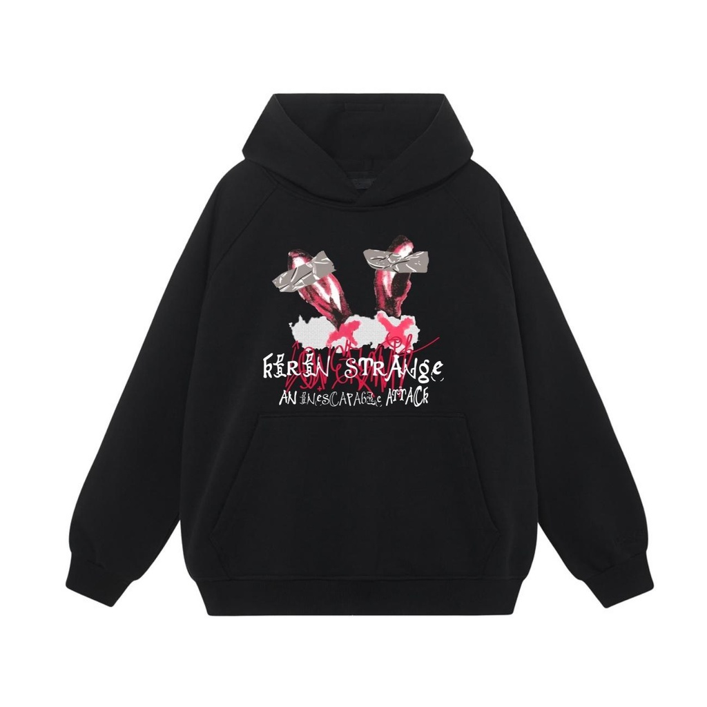 Áo Hoodie Unisex H4 form rộng mũ 2 lớp nỉ bông FPLUS