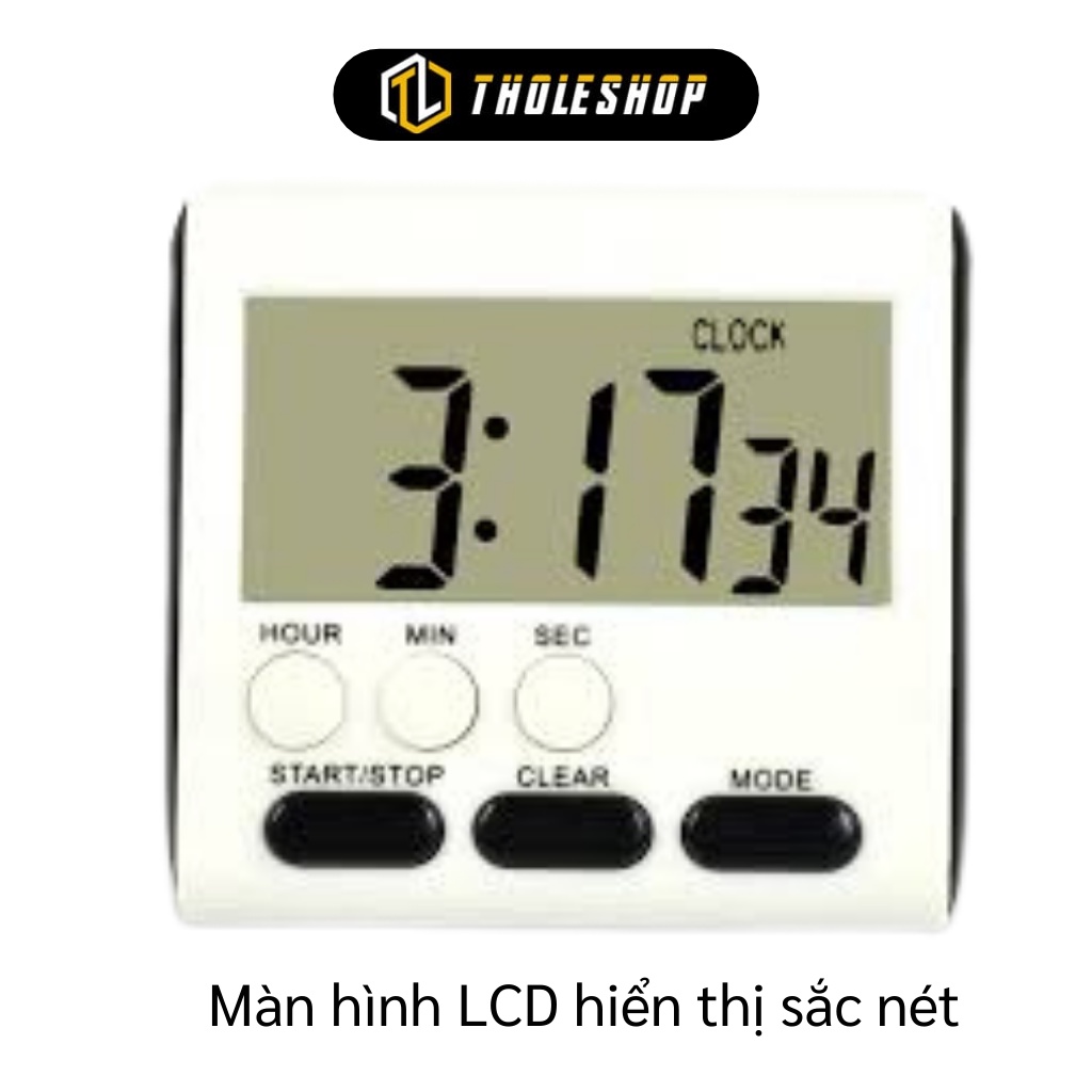 Đồng Hồ Đếm Ngược - Đồng Hồ Đếm Giờ Mini, Màn Hình LCD Sắc Nét, Chính Xác 6794