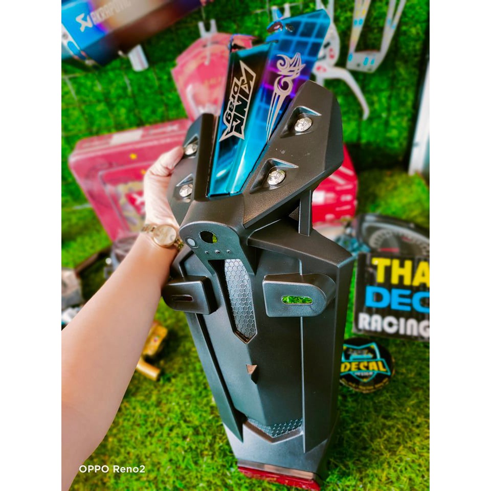 Dè lớn malaisia  full ốp đuôi Kingdrag và ốc salaza  lắp cho ex 150 cc ...