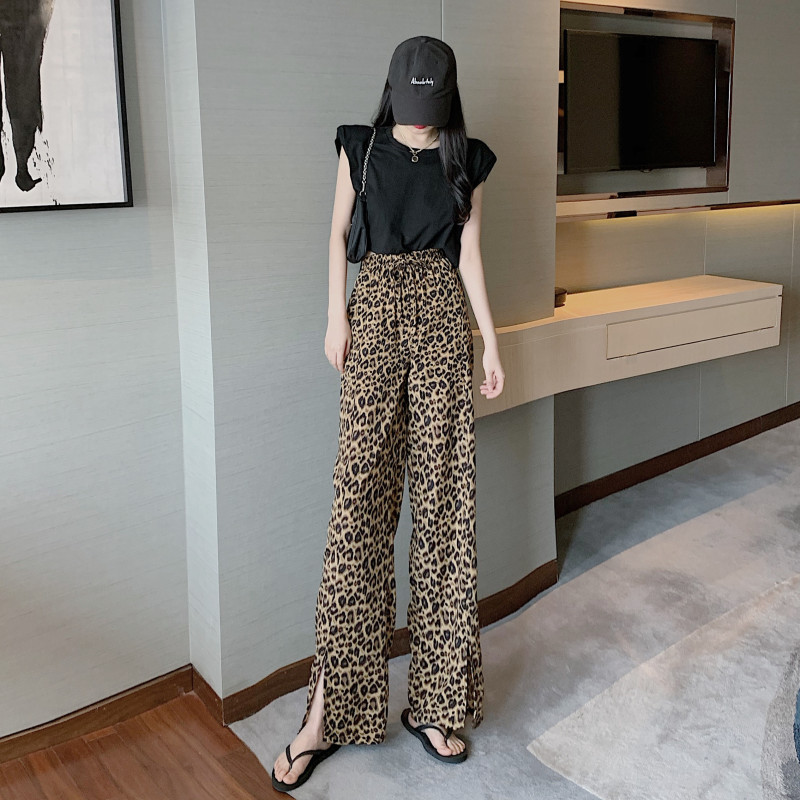 Quần Dài Ống Rộng Họa Tiết Da Báo Thời Trang Cho Nữ | BigBuy360 - bigbuy360.vn