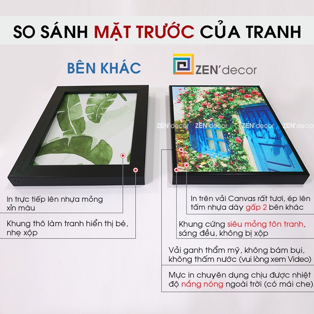 [20 Mẫu] Bộ Tranh 3 Tấm Các Mẫu Bình Hoa Cực Đẹp, Chất Vải Canvas Có Khung Viền Nổi Sang Trọng, Cao Cấp | BigBuy360 - bigbuy360.vn