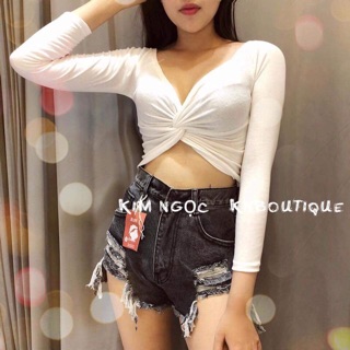 Áo xoắc eo sexy