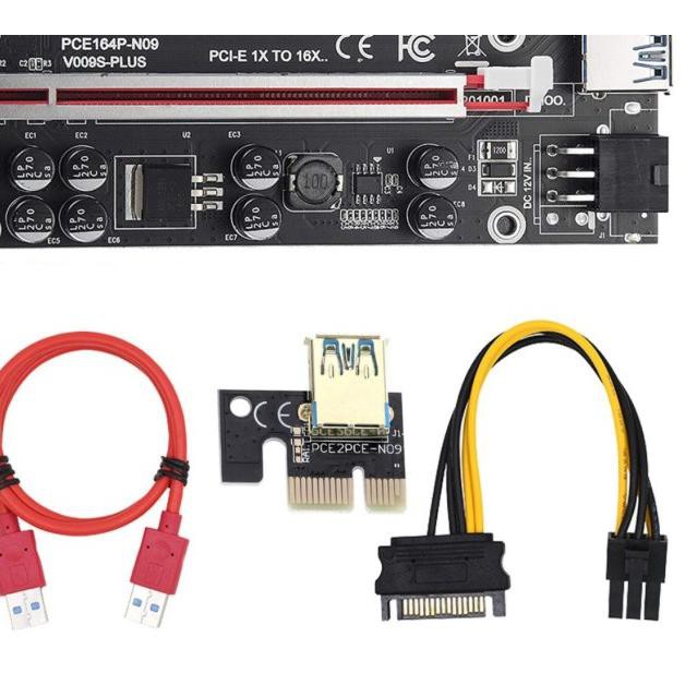 ✭ Bộ 8 Tụ Điện Pci RISER 009S-PLUS Chuyên Dụng ✤ | BigBuy360 - bigbuy360.vn