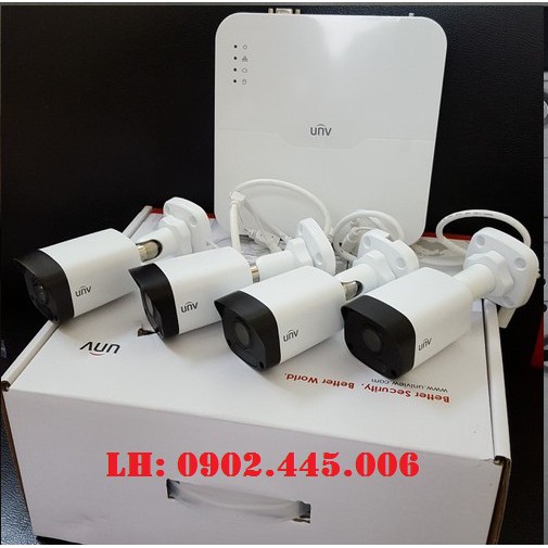BỘ KÍT 4 MẮT UNV NK KIT/301-04LB-P4/4 CÓ POE | BigBuy360 - bigbuy360.vn