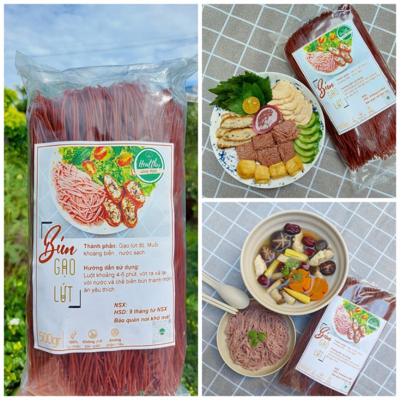 Bún Gạo Lứt Eat Clean - 500gram