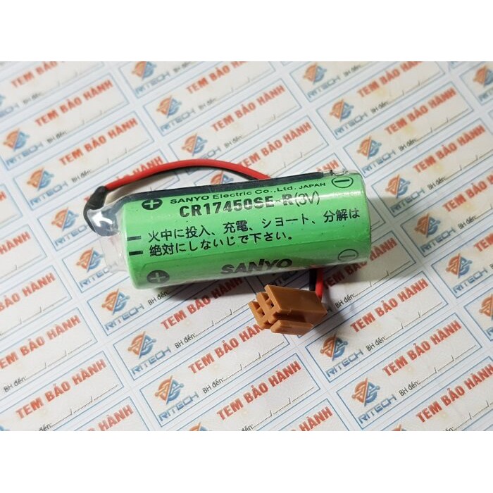 CR17450SE-R/3V Pin SANYO Lithium A98L-0031-0012