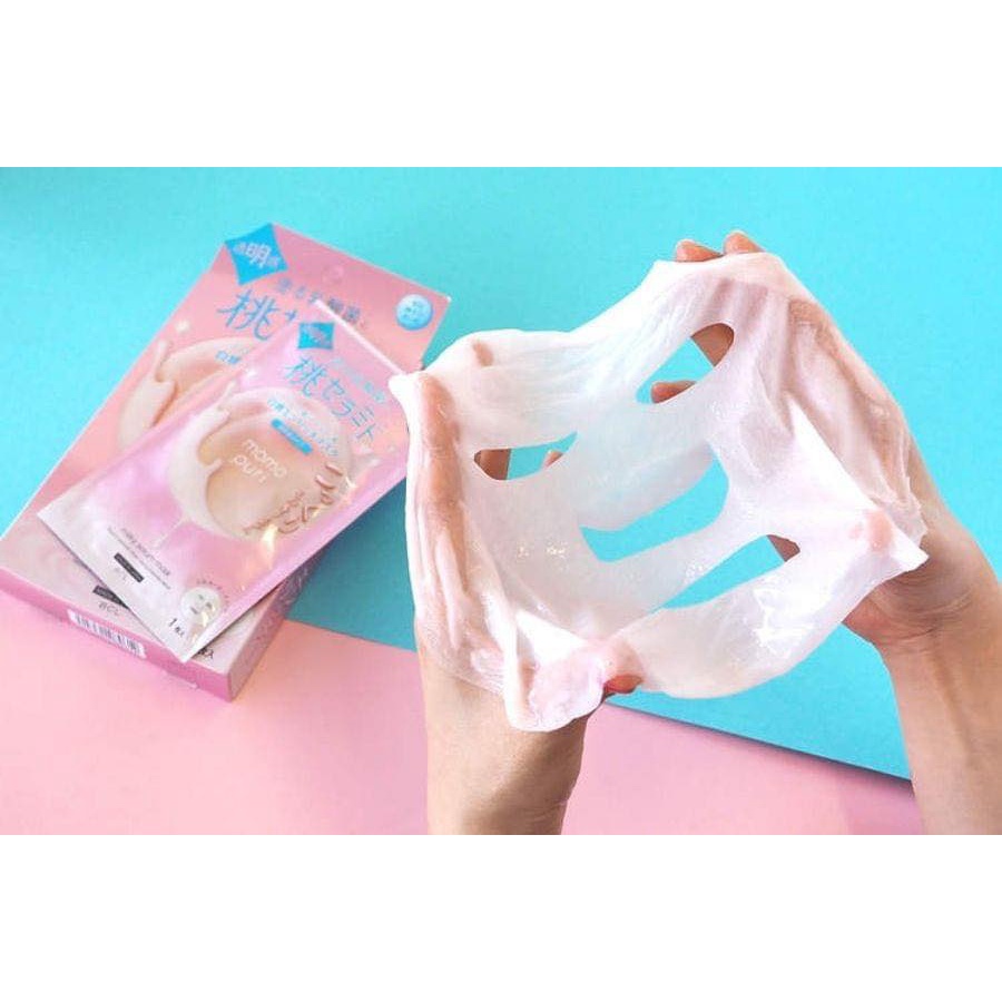 (Giá bán cho 1 miếng) Mặt nạ đào tinh chất cô đặc dưỡng ẩm Momopuri Milky Serum Mask (Momo Puri)
