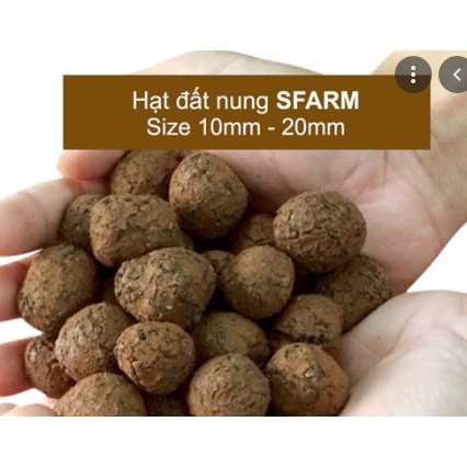 1 kg Đất sét nung Trộn Đất, Lót Đáy Chậu,...