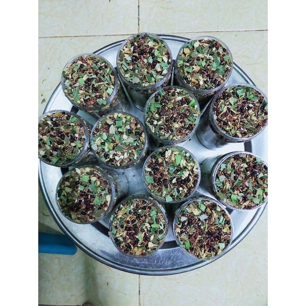 Trà ngũ cốc thảo mộc hộp 500 g ( Handmade by Hoàng Hương)