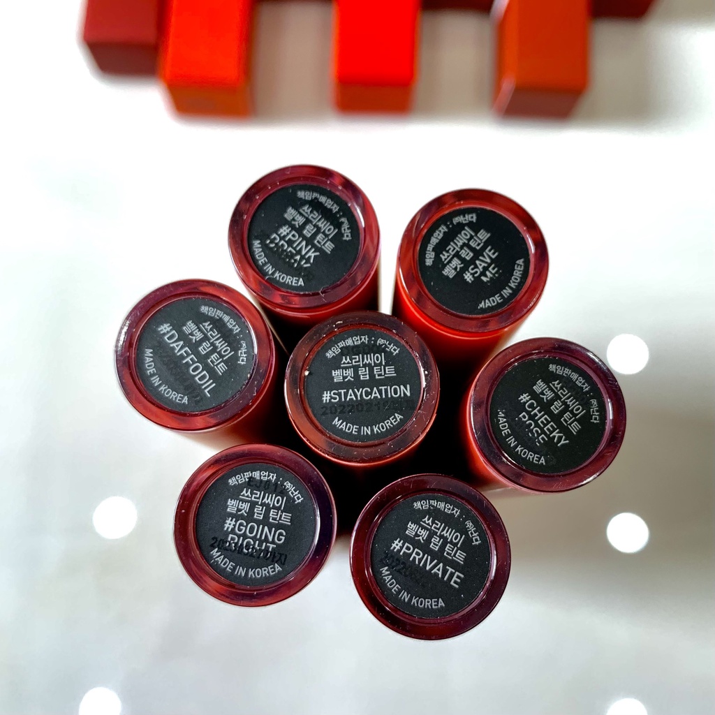 Son 3CE Velvet Lip Tint