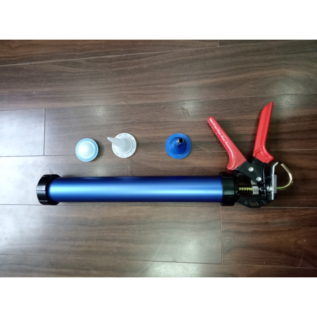 Súng bắn keo túi , súng băn keo xúc xích dạng nước 600ml. Kết hợp bắn keo lọ apolo đường keo dài, có chế độ tự ngắt