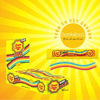Kẹo Chupa Chups Sour Belt kẹo dẻo hương trái cây đồ ăn vặt cho trẻ thơ