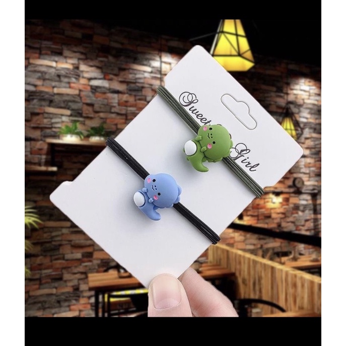 Buột tóc hình dễ thương