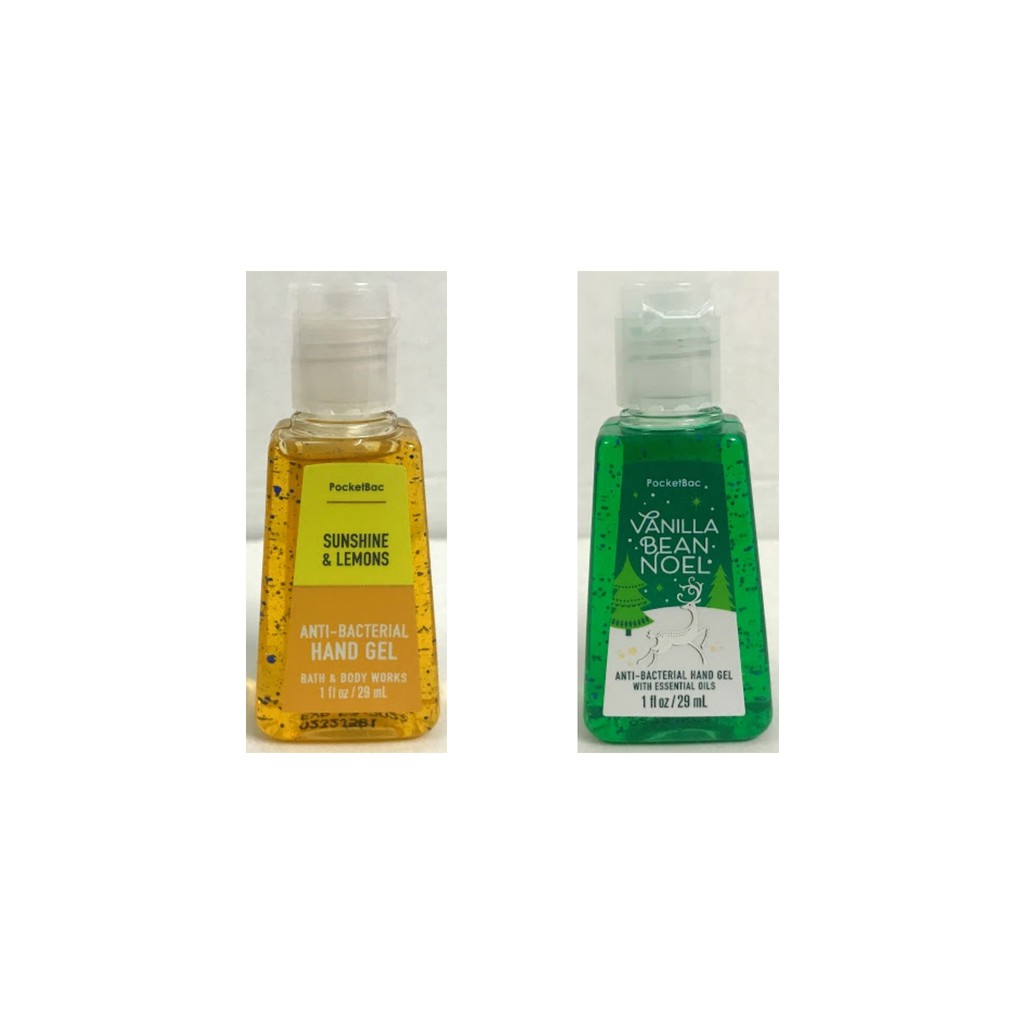 Gel rửa tay khô Bath &amp; Body Works đủ mùi, 29ml (USA)