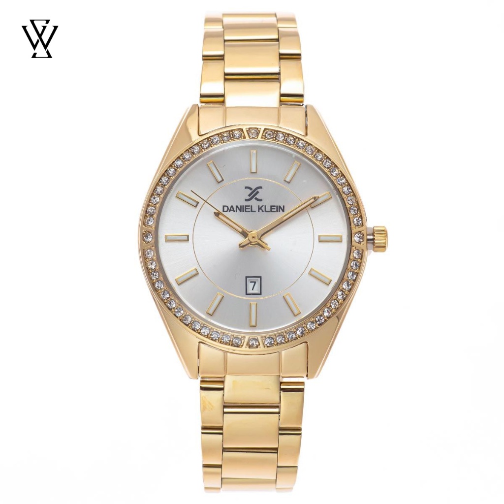 Đồng Hồ Quartz Nữ Daniel Klein WATCHSTORE DK.1.12830-3 Mặt Kính Khoáng 35mm, Dây Kim Loại, Vỏ Thép Không Gỉ