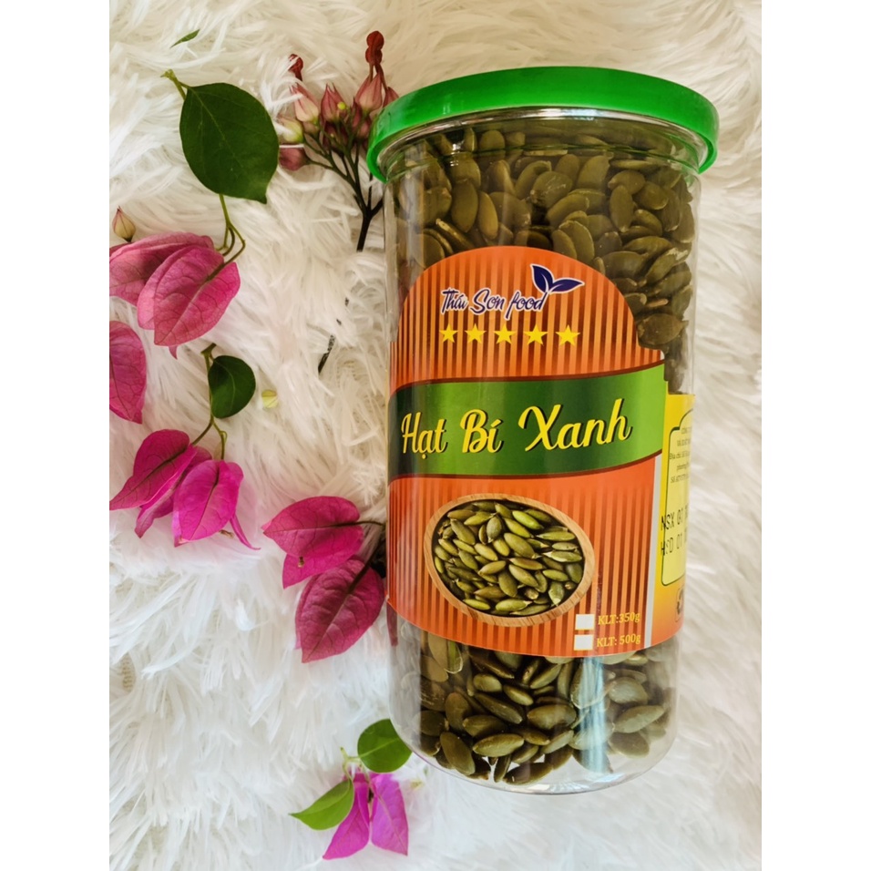 500gr Nhân hạt bí xanh sấy nguyên vị cao cấp