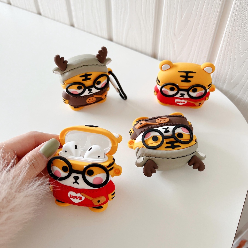 Vỏ Bảo Vệ Hộp Sạc Tai Nghe compatible AirPods 3 / 3 / 2021 Curcompatible AirPods3 / compatible AirPods2gen Ốp