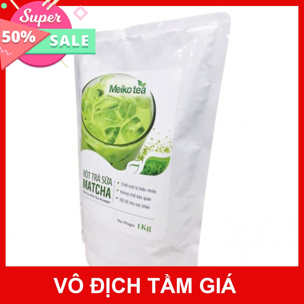 Bột trà xanh Meiko gói 1kg