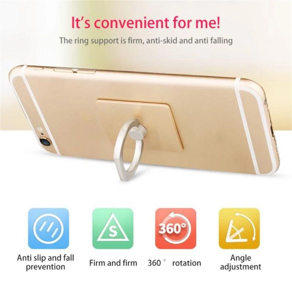 CHOOKEY Giá Đỡ Điện Thoại Dạng Nhẫn Chống Trượt Tiện Dụng