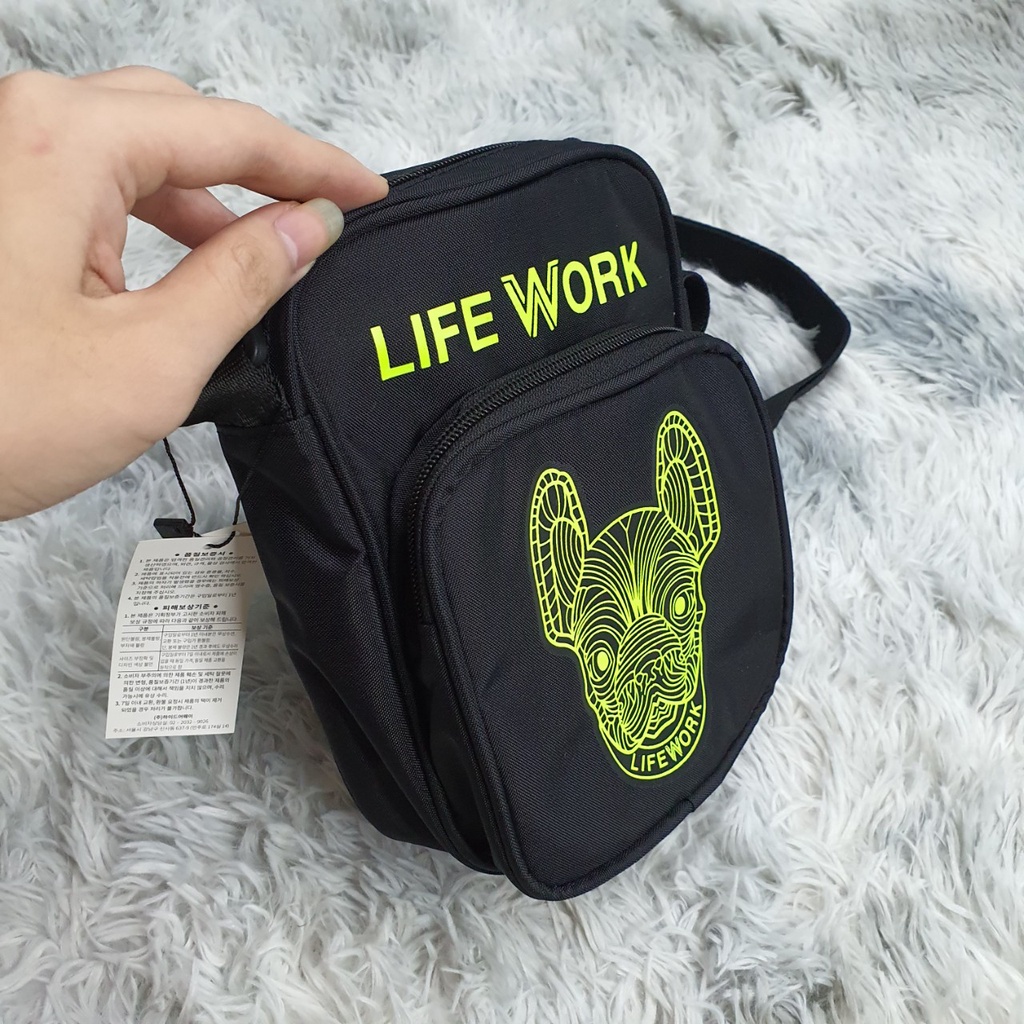 Túi Đeo Chéo LIFEWORK LK1 Logo Mini Bag Full Tag Code