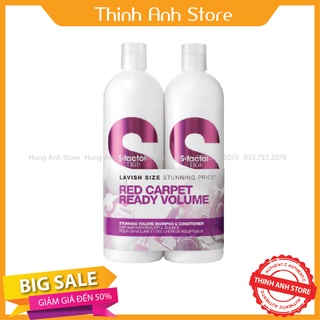 Bộ Dầu Gội Xả Tigi Trắng Tigi S Factor Volume Cao Cấp Mới Hàng Anh[thinhpipi]