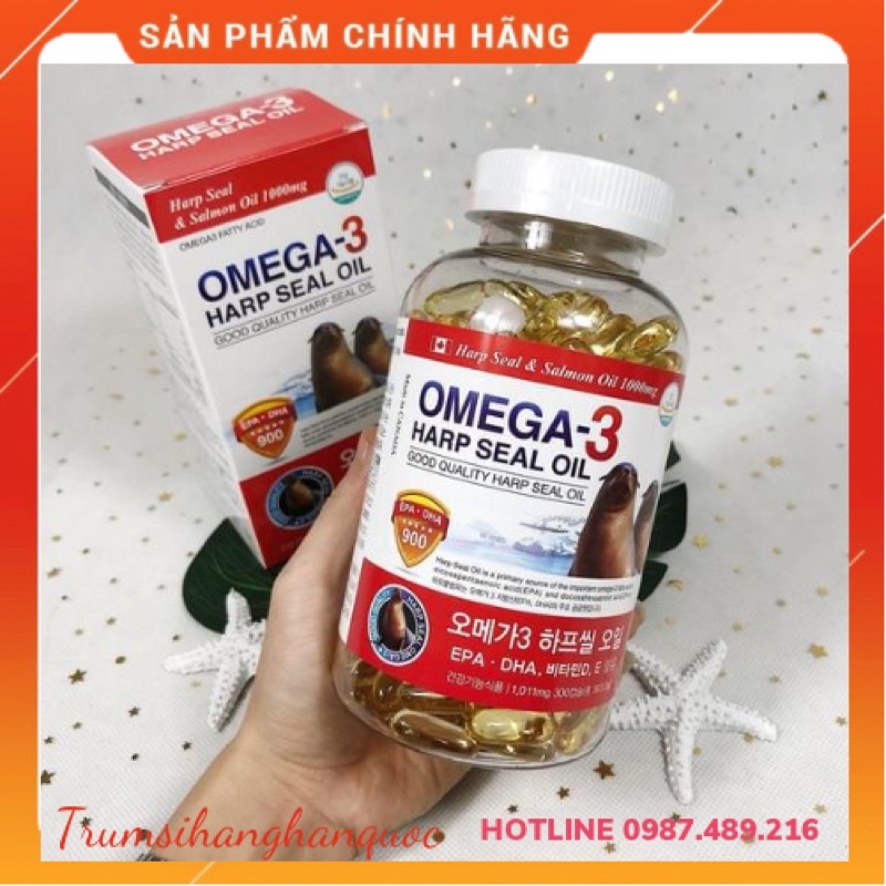 Dầu cá 3 mega bổ sung DHA Hàn Quốc