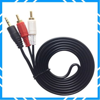 Dây loa 1 đầu 3.5 ra 2 AV dài 1.5m