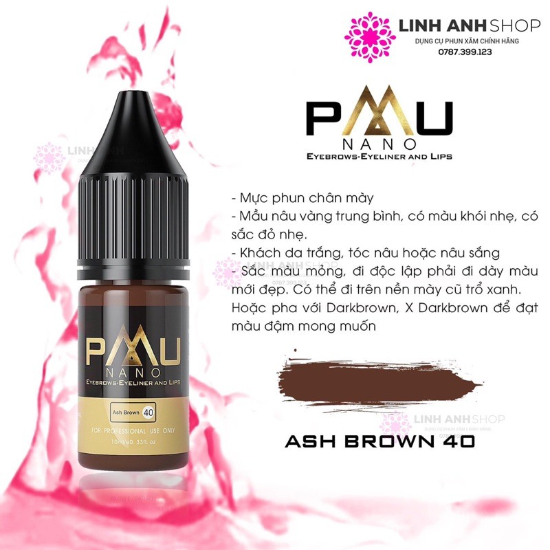 Mực PMU Nano Cao Cấp Chính Hãng