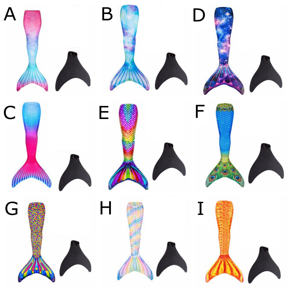 Bộ đồ bơi 2 món đuôi tiên cá cho mẹ và bé