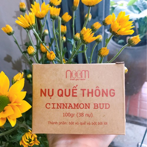 01- Nụ quế cao cấp Noom không hoá chất tạo không khí ấm áp thanh dưỡng khí cho ngôi nhà