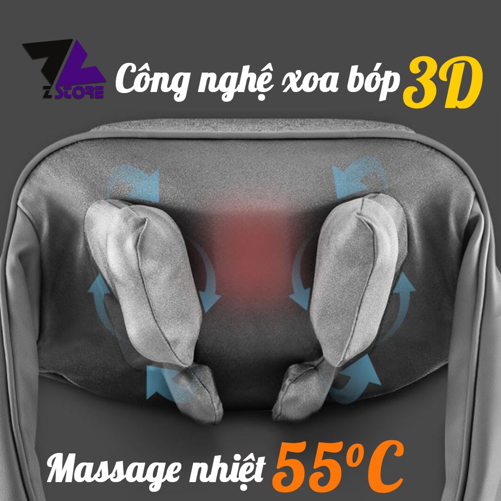 Đai massage Xiaomi Leravan 3D - LF-AP017 - Máy massage lưng, vai, gáy, toàn thân - Magage đa năng