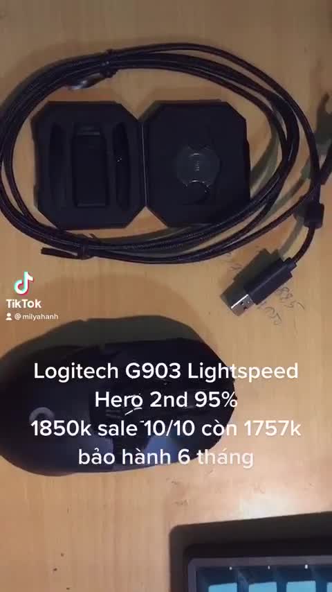 Chuột logitech G903 chơi game gaming không dây Cảm biến HERO Lightspeed RGB Wireless 2nd95% BẢN MỚI NHẤT | BigBuy360 - bigbuy360.vn
