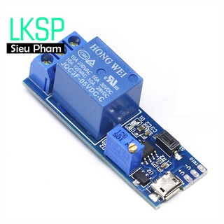 Module Relay Tạo Trễ 1 Kênh NE555