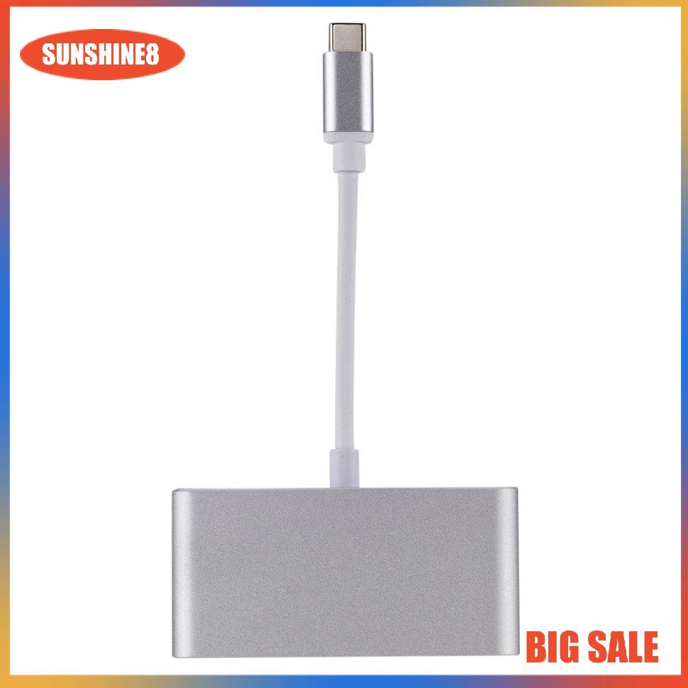 Bộ Chuyển Đổi USB-C Thunderbolt 3 Sang USB 3.0 USB C/ USB A Đa Cổng