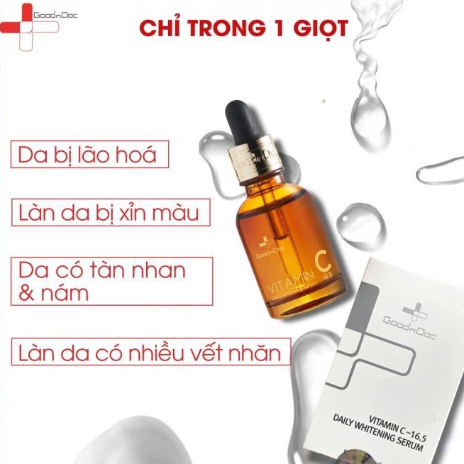 Serum dưỡng ẩm sáng da GOODnDOC HYDRA B5 + C 30ml 5.0 - kaixicosmetics