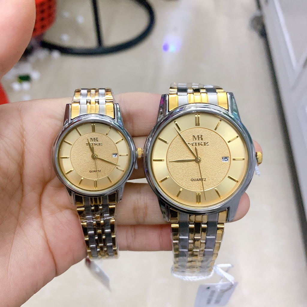 Đồng Hồ Đôi Nam Nữ MIKE 8358 Mặt Kính Cường Lực Chống Nước Chống Xước Uy Tín Chất Lượng Bảo Hành 1 Năm