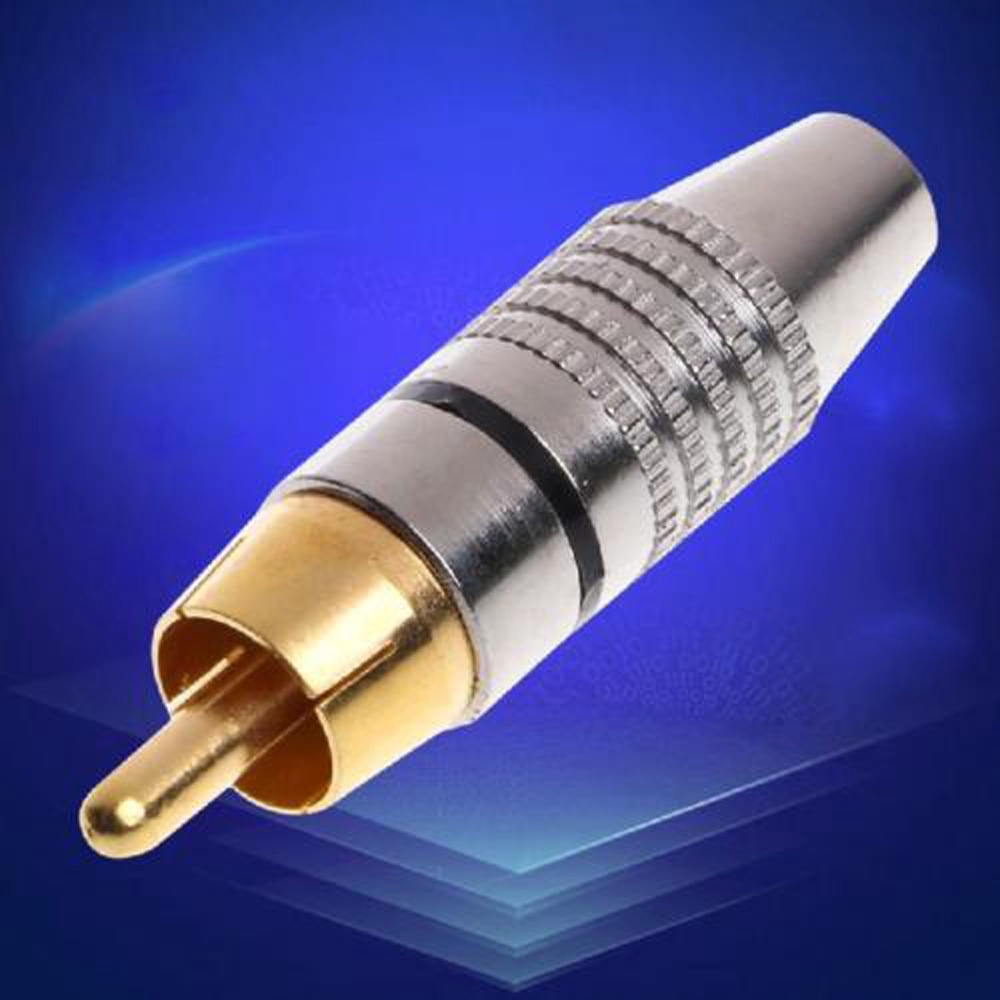 Bộ 10 Đầu Nối Dây Cáp Rca Male | BigBuy360 - bigbuy360.vn