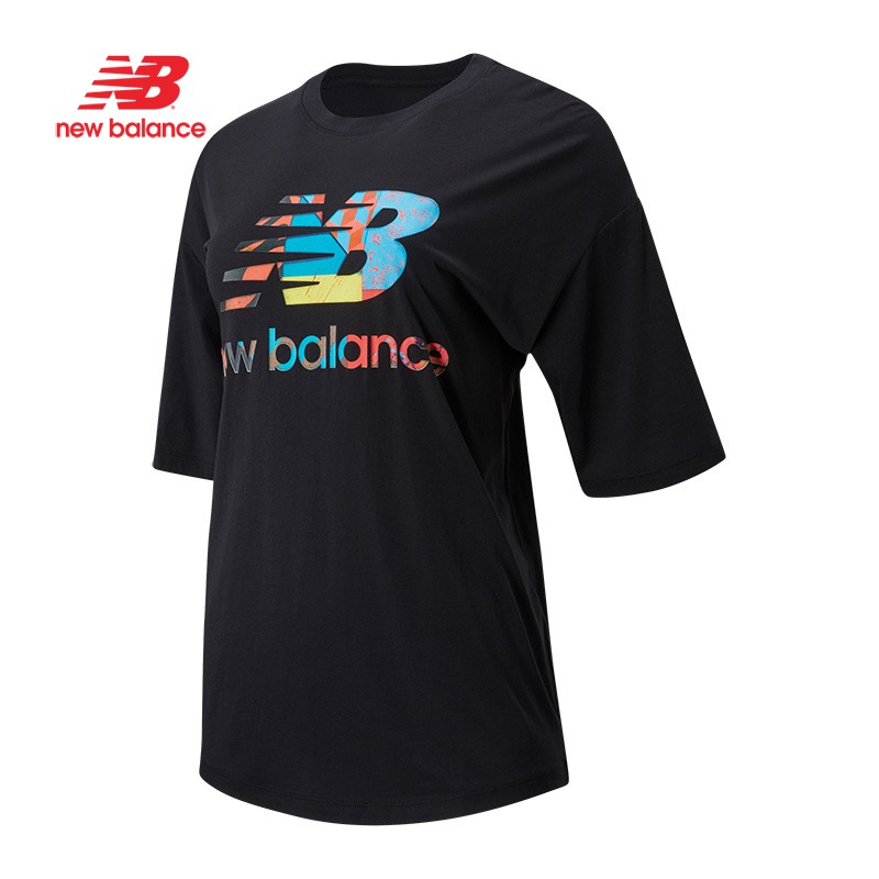 [Mã SUPESSP55 giảm 100K đơn 1 triệu] Áo Thun Nữ New Balance - AWT01545BK